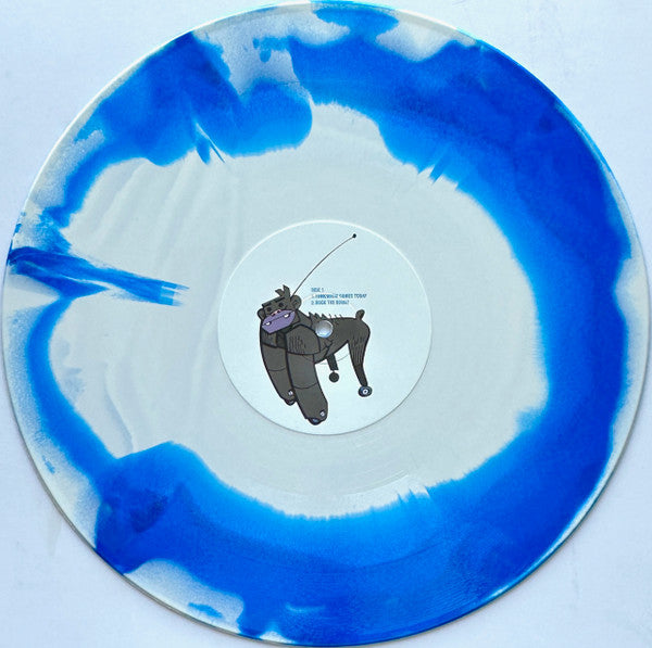 Gorillaz Tomorrow Comes Today Vinyl 12 White/blue Lp Vinyl Edición Limitada