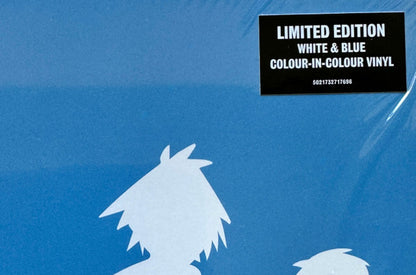 Gorillaz Tomorrow Comes Today Vinyl 12 White/blue Lp Vinyl Edición Limitada