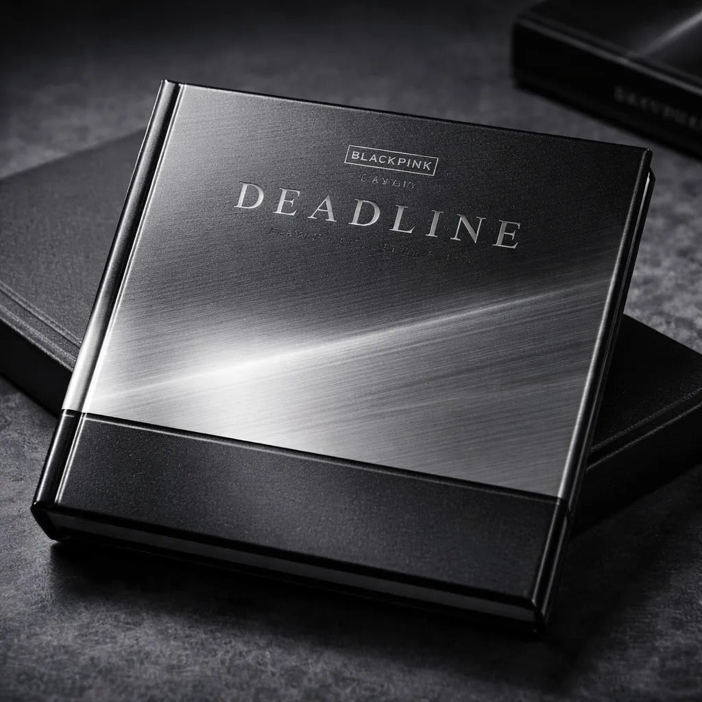 Blackpink 3rd Mini Album Deadline Photobook Original Int. Gray Edition