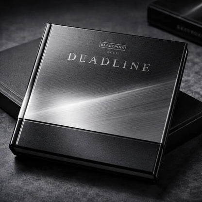Blackpink 3rd Mini Album Deadline Photobook Original Int. Gray Edition