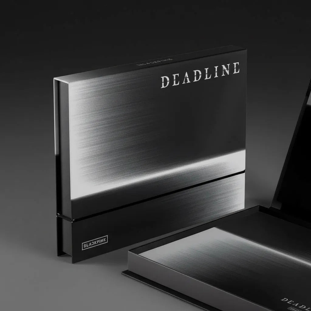 Blackpink 3rd Mini Album Deadline Photobook Original Int. Gray Edition