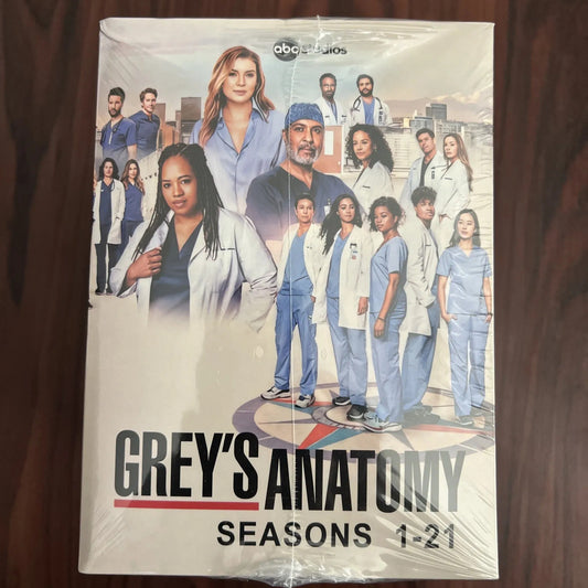 Grey S Anatomy La Serie Completa Temporadas 1 A La 21 Dvd