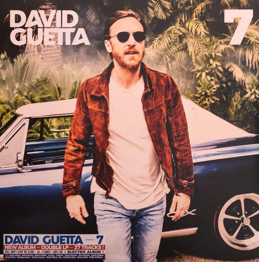 David Guetta 7 Siete 2 Lp Acetato Vinyl