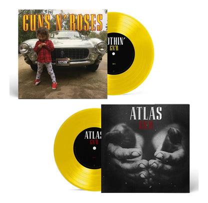 Guns N' Roses Nothin' Atlas Canary Yellow Vinyl