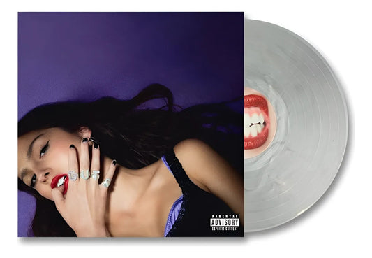 Olivia Rodrigo Guts Limited Lp Vinyl Marbled Silver
