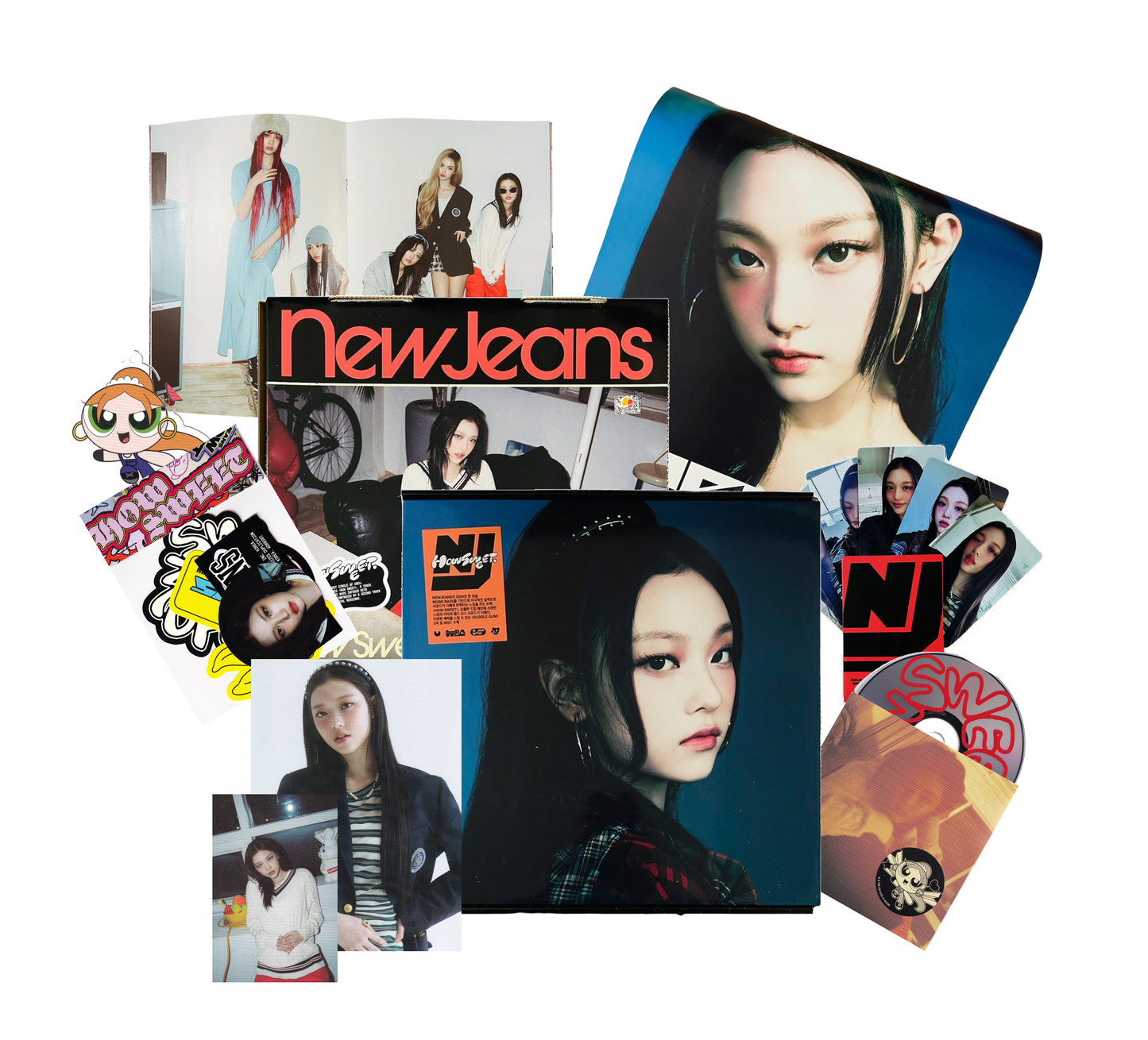 Newjeans Album How Sweet Standard Original Haerin Disco Cd