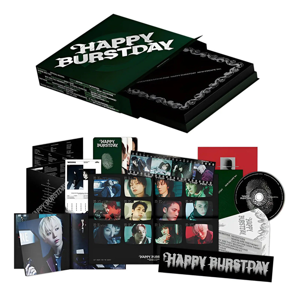 Seventeen 5th Album Happy Burstday NEW ESCAPE