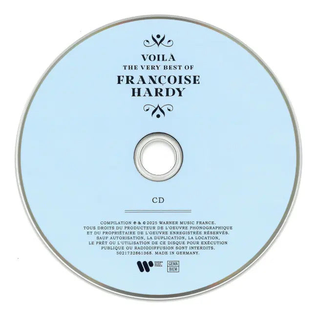 Francoise Hardy Voila The Very Best Of Francoise Hardy Cd