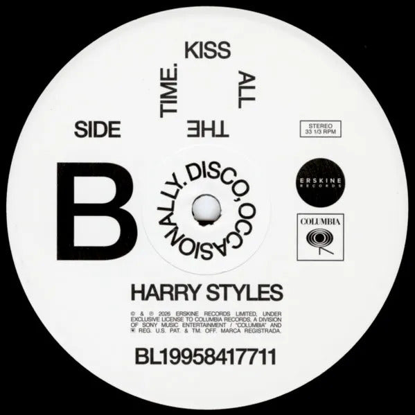 Harry Styles Kiss All The Time Disco Occasionally Lp Vinyl