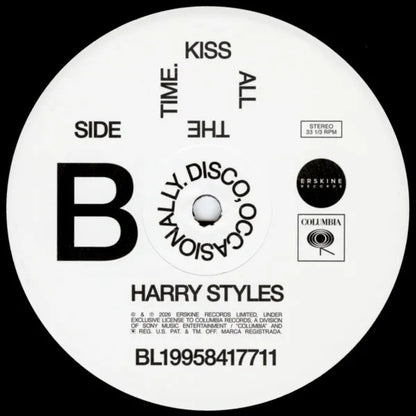 Harry Styles Kiss All The Time Disco Occasionally Lp Vinyl