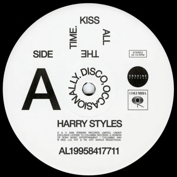 Harry Styles Kiss All The Time Disco Occasionally Lp Vinyl