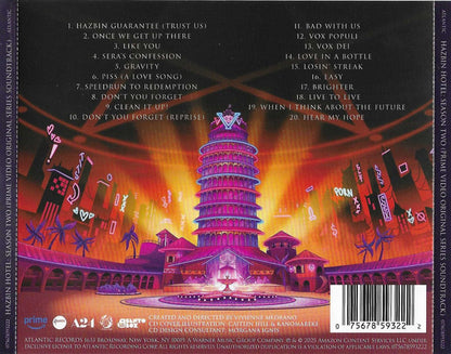 Hazbin Hotel Season Two Soundtrack Cd 2025