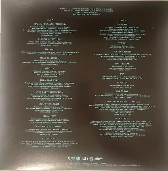 Hazbin Hotel Season Two Soundtrack Vinyl Vox Face Lenticular Cover