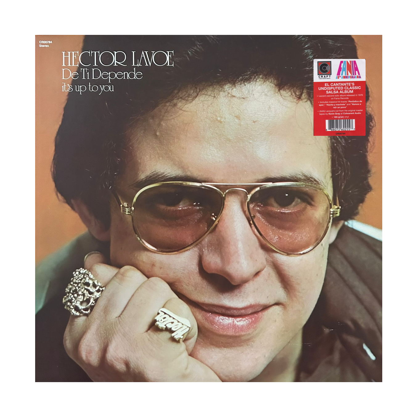 Hector Lavoe De Ti Depende Lp Vinyl