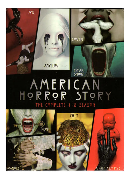 American Horror Story Paquete Temporadas 1 - 8 Serie Dvd