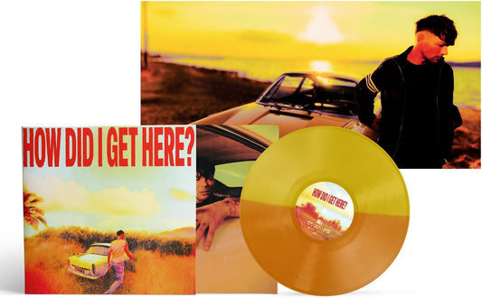 Louis Tomlinson How Did I Get Here? 2026 Yellow Orange Vinyl Con Póster
