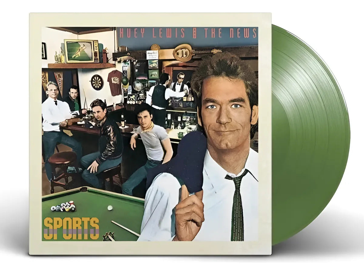 Huey Lewis & The News Sports Lp Vinyl Lp Green