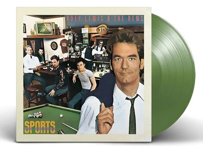 Huey Lewis & The News Sports Lp Vinyl Lp Green