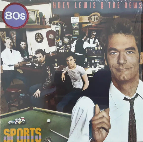Huey Lewis & The News Sports Lp Vinyl Lp Green