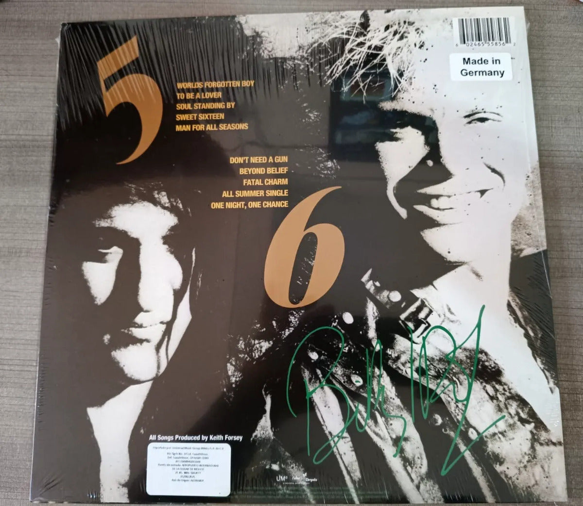 Billy Idol Whiplash Smile Lp Vinyl