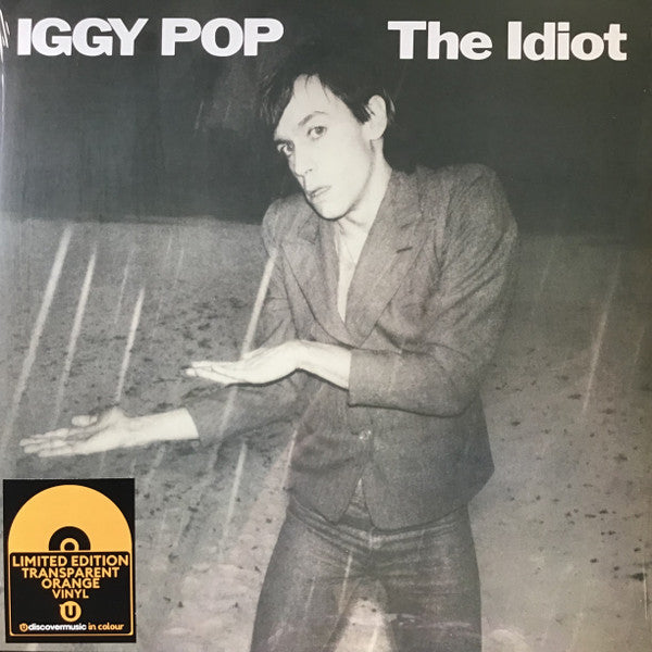 Iggy Pop The Idiot Lp Vinyl National Album Day 2025 Transparent Orange Vinyl Edition