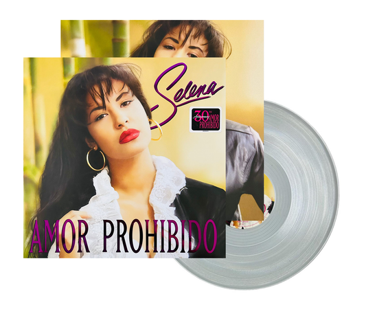 Selena Amor Prohibido 30th Anniversary Clear Lp Vinyl