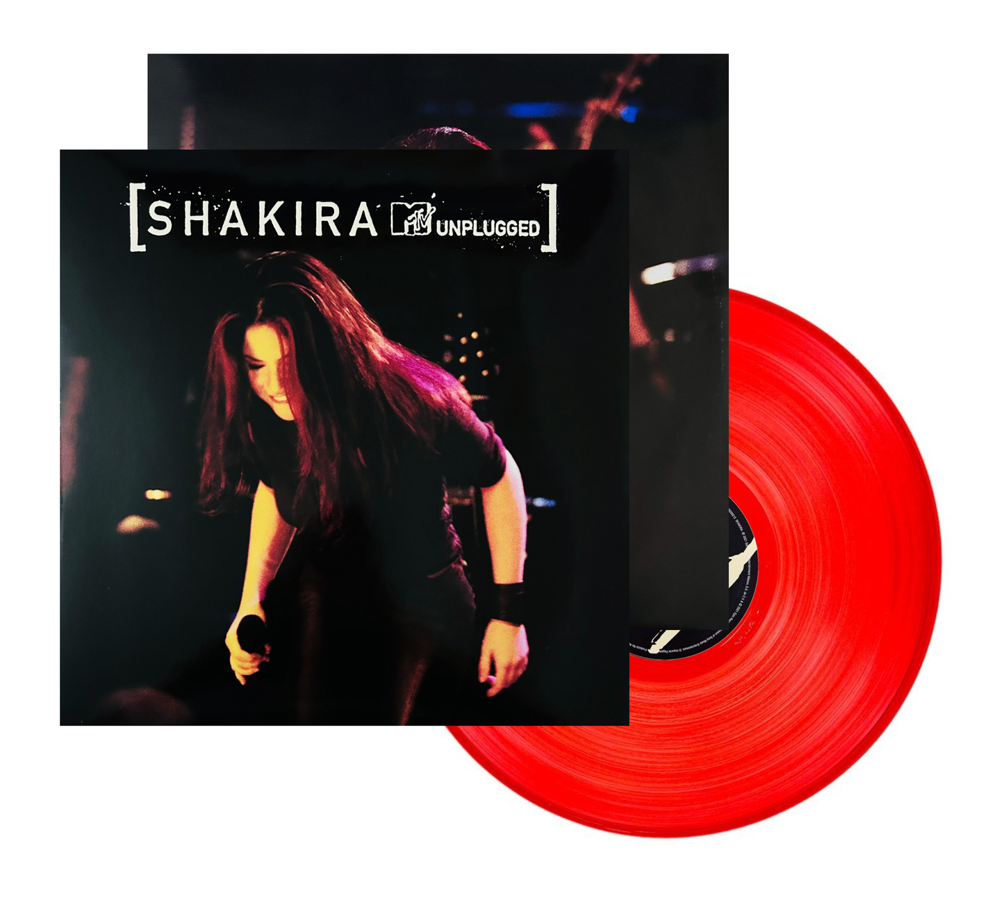 Shakira Mtv Unplugged Red Rojo Lp Vinyl