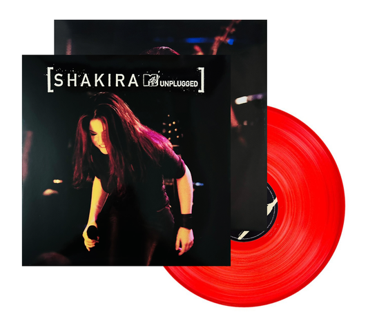 Shakira Mtv Unplugged Red Rojo Lp Vinyl