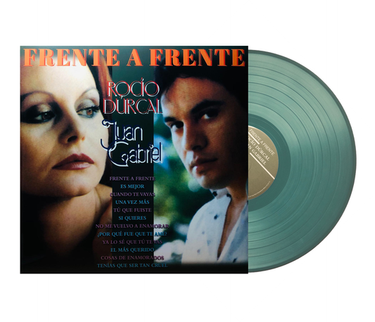 Juan Gabriel & Rocio Durcal Frente A Frente Green Lp Vinyl