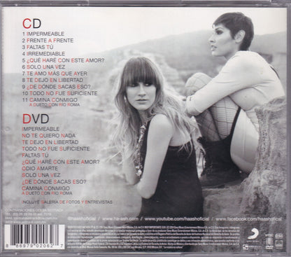 Ha * Ash A Tiempo Disco Cd + Dvd