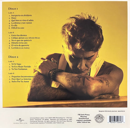 Alejandro Fernandez Te Llevo En La Sangre Deluxe 2 Lp Vinyl