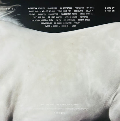Beyonce Cowboy Carter Official Book + Poster + 2 Lp Vinyl