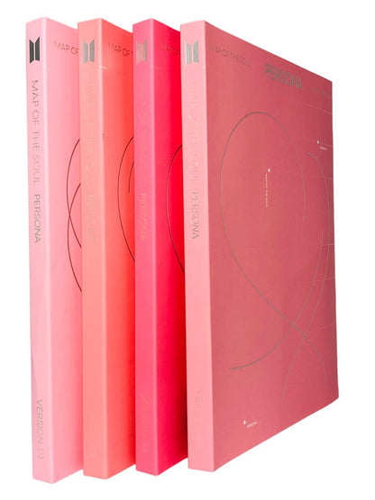 Bts / Map Of The Soul Persona / Komca Album Set Version 1, 2, 3, 4