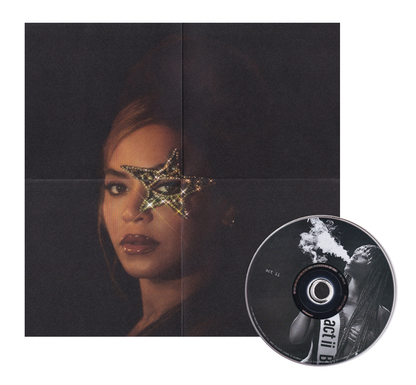 Beyonce Cowboy Carter Album 1 Bead Face Disco Cd