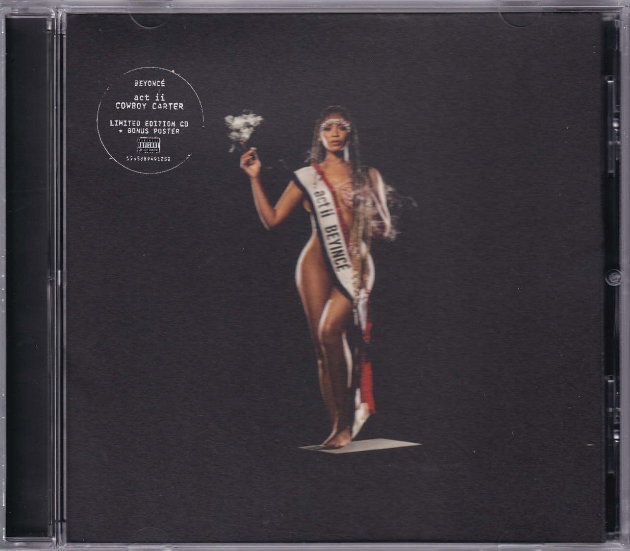 Beyonce Cowboy Carter Album 2 Snake Face Disco Cd