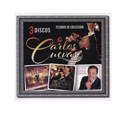 Carlos Cuevas Tesoros De Coleccion 3 Discos Cd