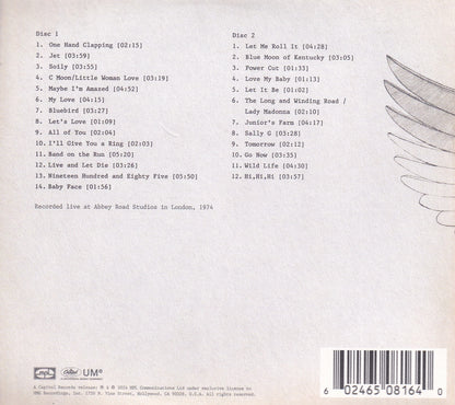 Paul Mccartney & Wings One Hand Clapping 2 Discos Cd