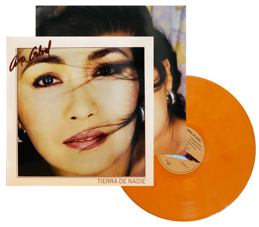 Ana Gabriel Tierra De Nadie Naranja Orange Lp Vinyl