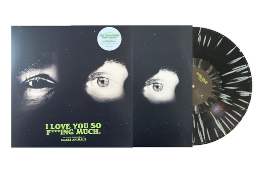 Glass Animals I Love You So F***ing Much Black & White Splatter Lp Vinyl