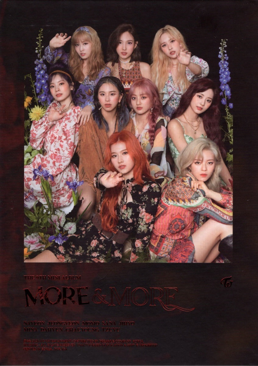 Twice 9th Mini Album More & More Disco Cd Version A