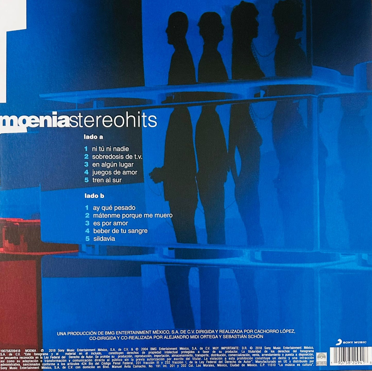 Moenia Stereo Hits Importado Lp Vinyl
