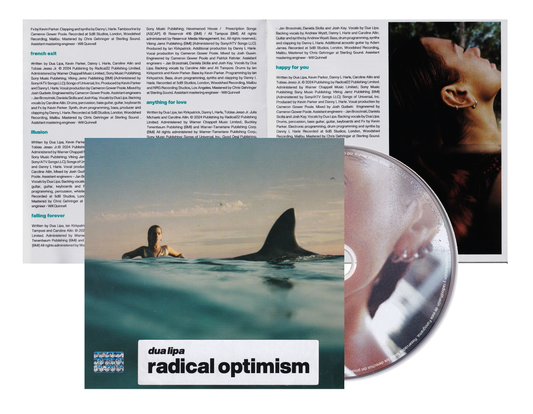 Dua Lipa Radical Optimism Disco Cd