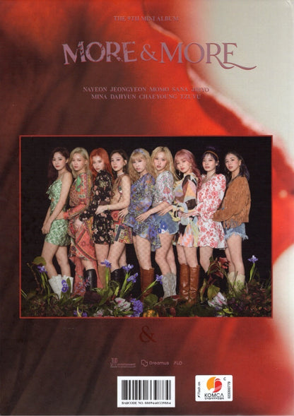 Twice 9th Mini Album More & More Disco Cd Version B