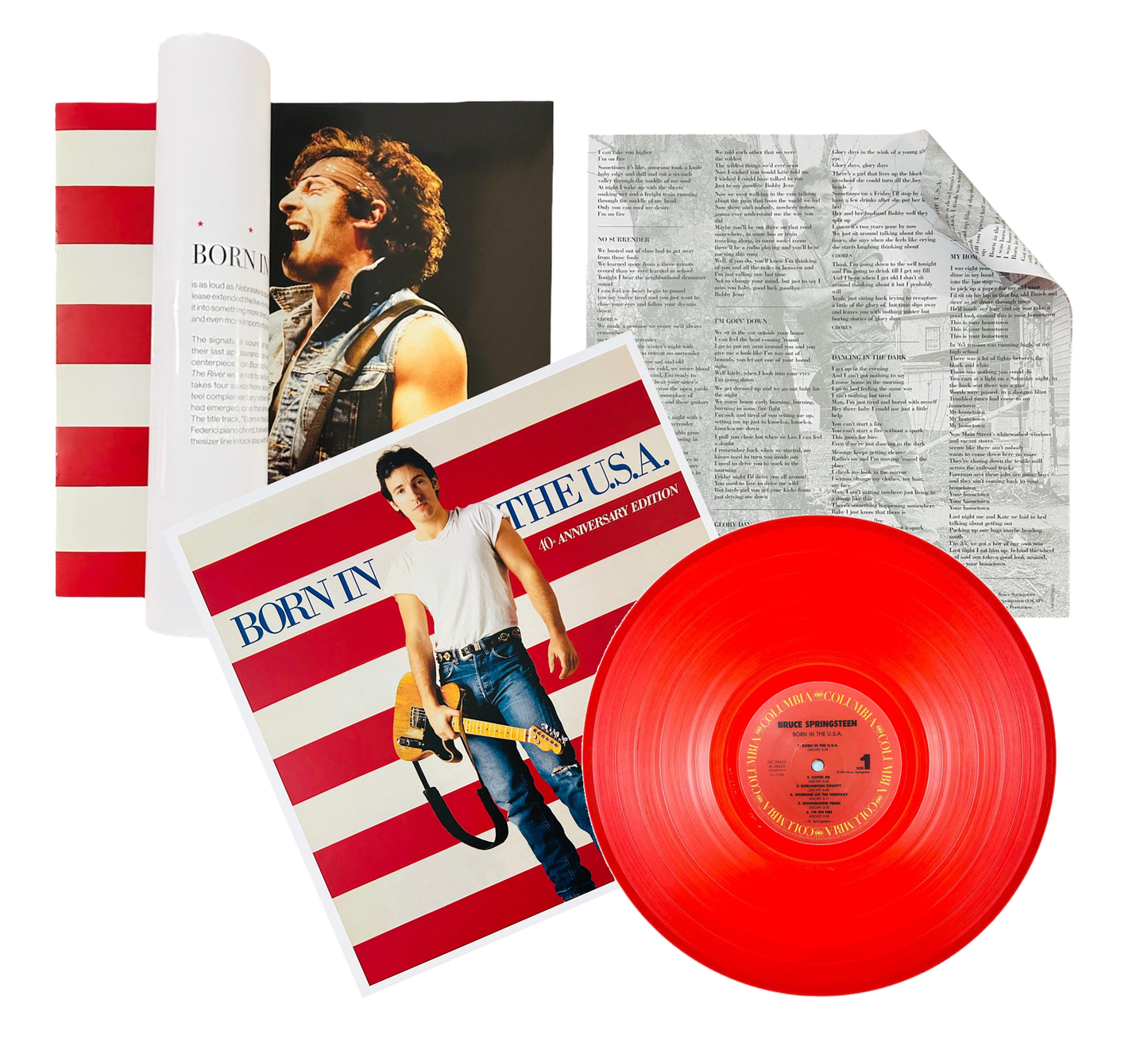 Bruce Springsteen Born In The Usa 40th Anniverary Lp Vinyl