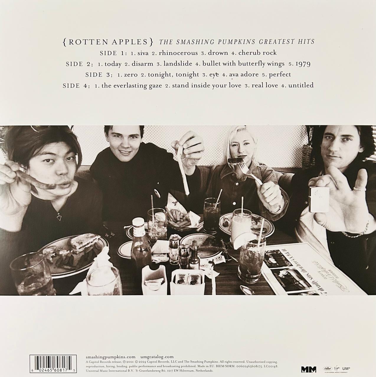 The Smashing Pumpkins Rotten Apples Greatest Hits 2 Lp Vinyl