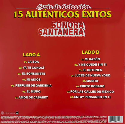 La Sonora Santanera 15 Autenticos Exitos Transparente Clear Lp Vinyl