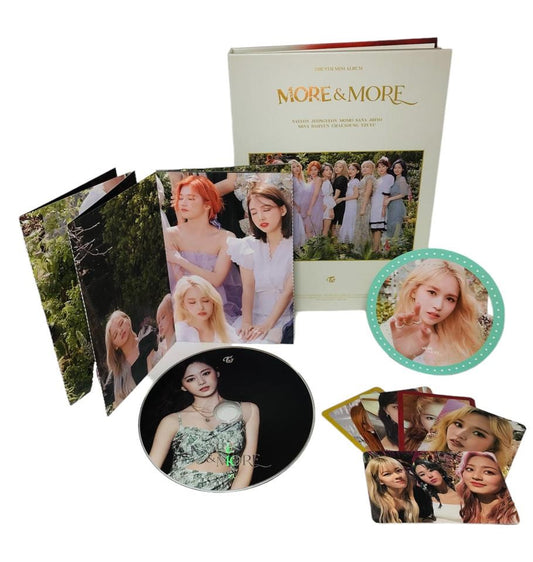 Twice 9th Mini Album More & More Disco Cd Version B