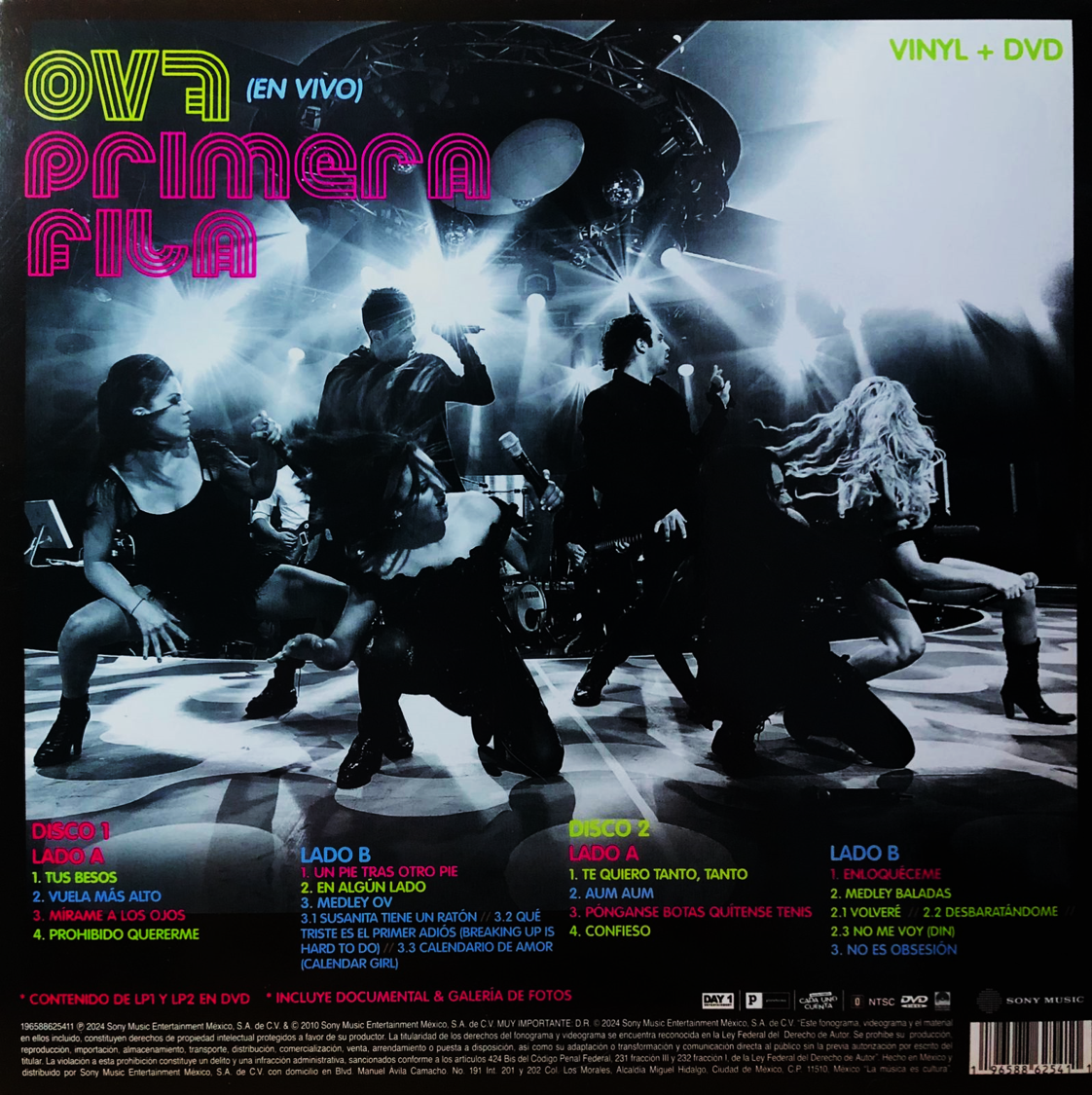 Ov7 Primera Fila Yellow & Pink 2 Lp Vinyl