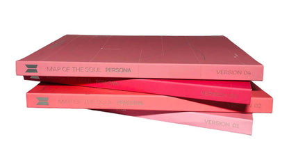 Bts / Map Of The Soul Persona / Komca Album Set Version 1, 2, 3, 4