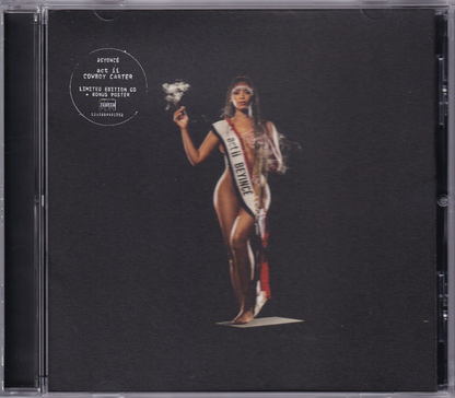 Beyonce Cowboy Carter Album 1 Bead Face Disco Cd